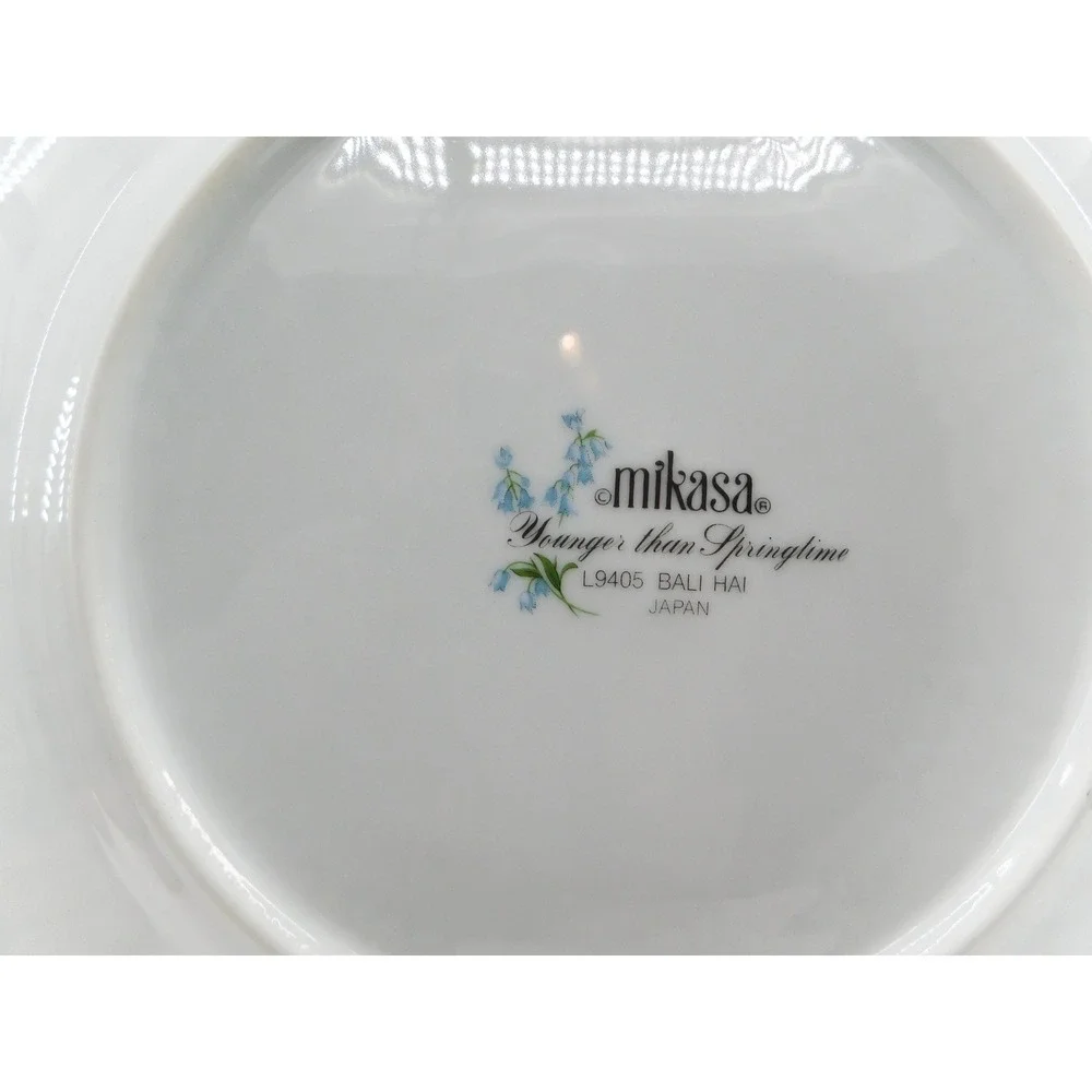 Display Plate-Has Chips (See Photos) Vtg Mikasa Bali Hai Dinner Plate L9405